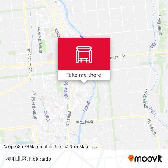 柳町北区 map