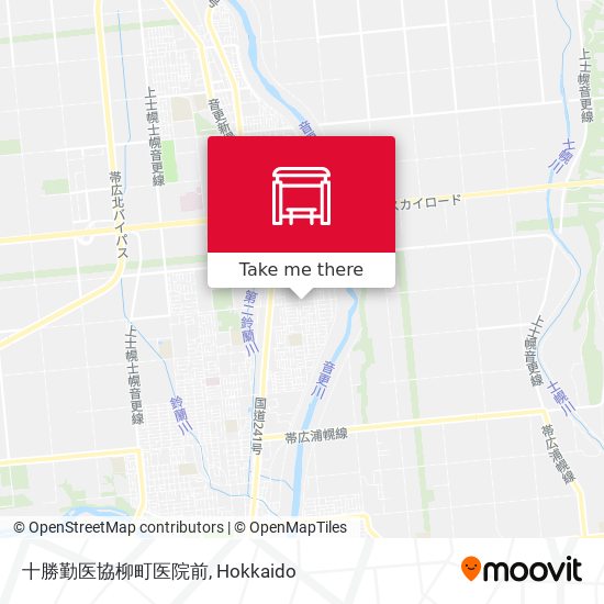 十勝勤医協柳町医院前 map