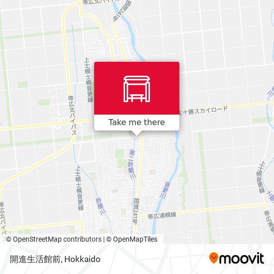 開進生活館前 map