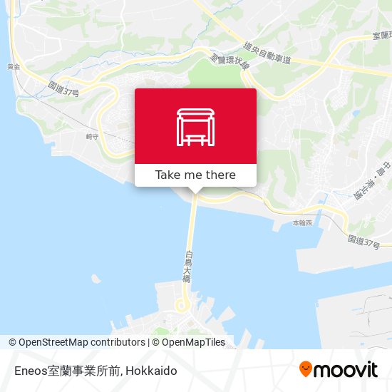 Eneos室蘭事業所前 map