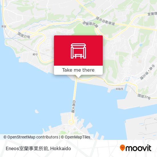 Eneos室蘭事業所前 map