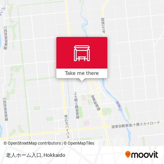 老人ホーム入口 map