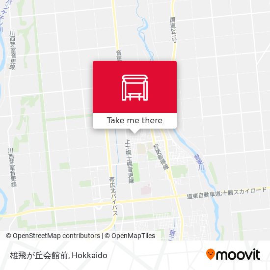 雄飛が丘会館前 map