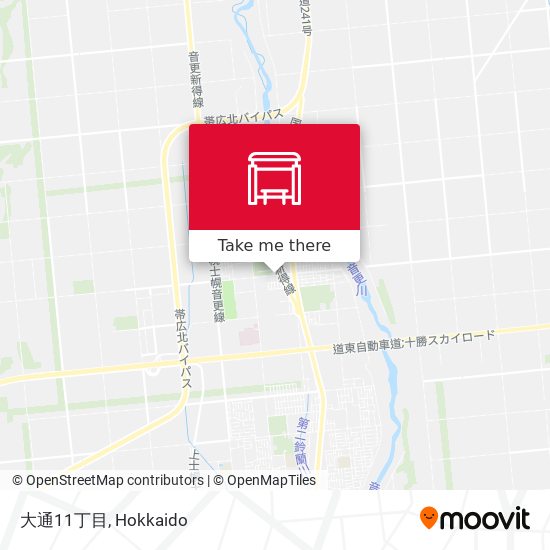 大通11丁目 map