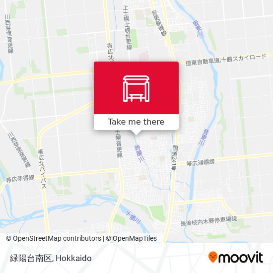 緑陽台南区 map