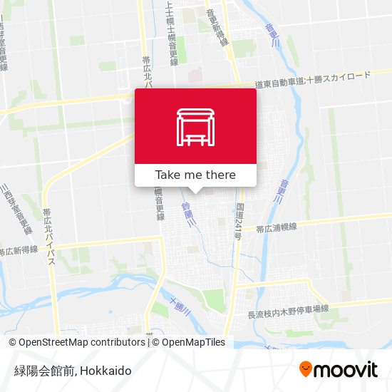緑陽会館前 map
