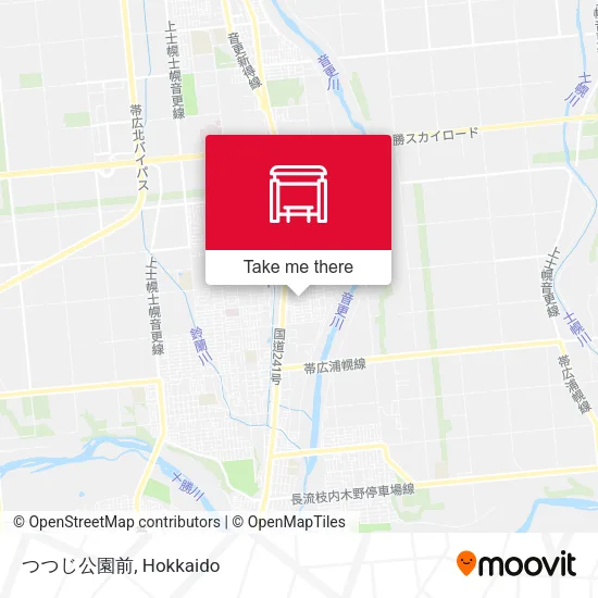 つつじ公園前 map