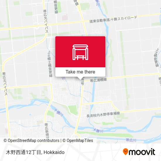 木野西通12丁目 map