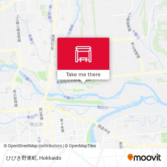 ひびき野東町 map