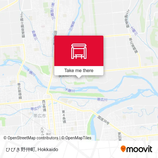 ひびき野仲町 map