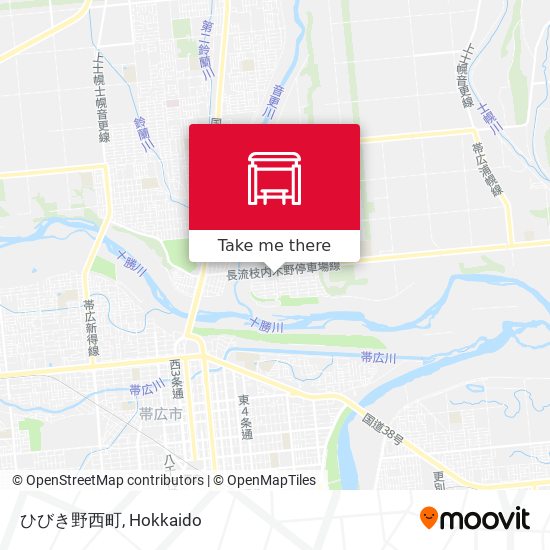 ひびき野西町 map