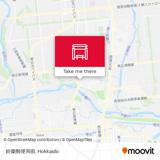 鈴蘭郵便局前 map