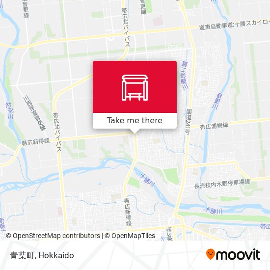 青葉町 map