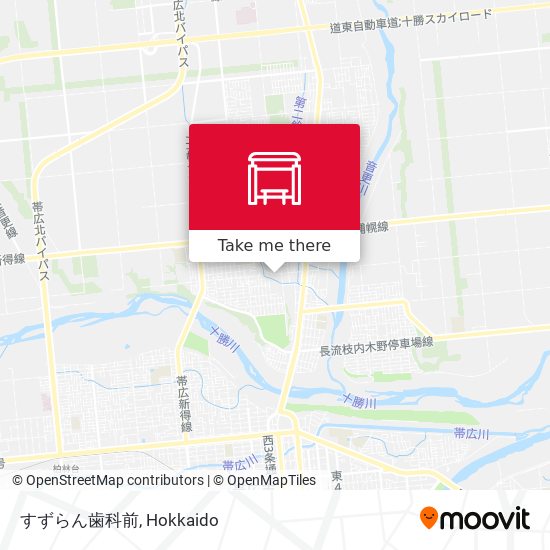 すずらん歯科前 map
