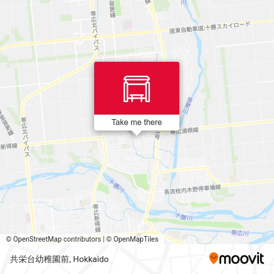 共栄台幼稚園前 map