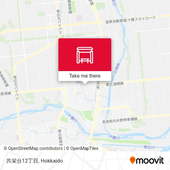 共栄台12丁目 map