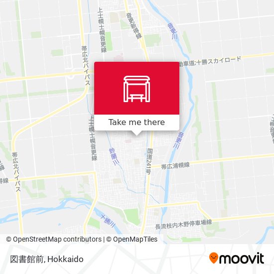 図書館前 map