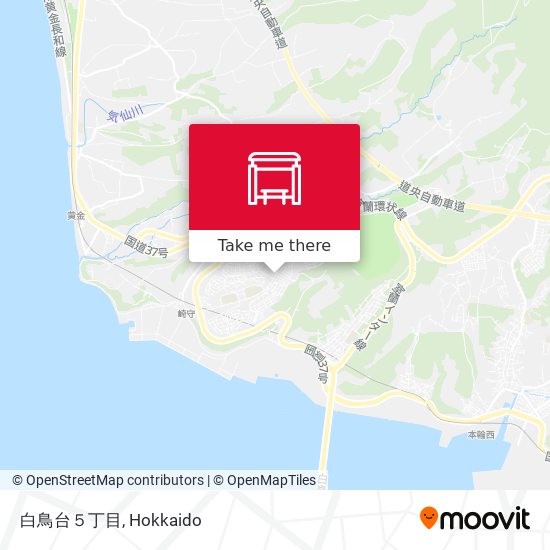 白鳥台５丁目 map