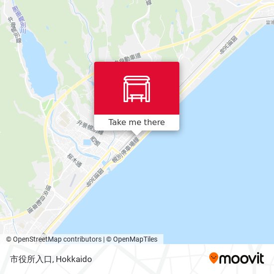 市役所入口 map