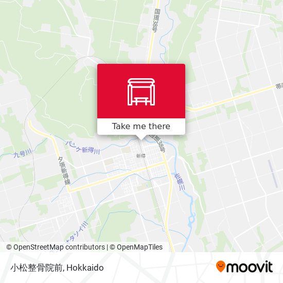 小松整骨院前 map