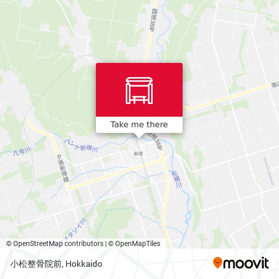 小松整骨院前 map