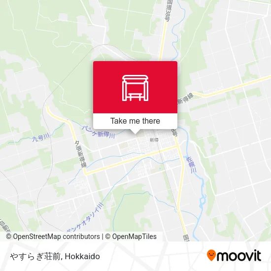 やすらぎ荘前 map