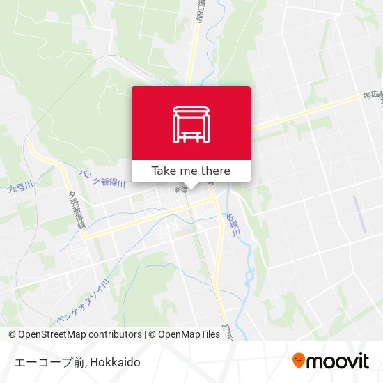 エーコープ前 map