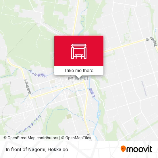 In front of Nagomi map