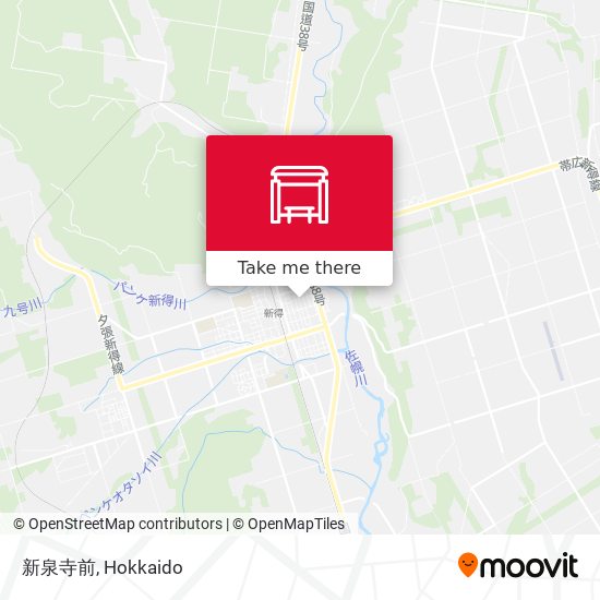 新泉寺前 map