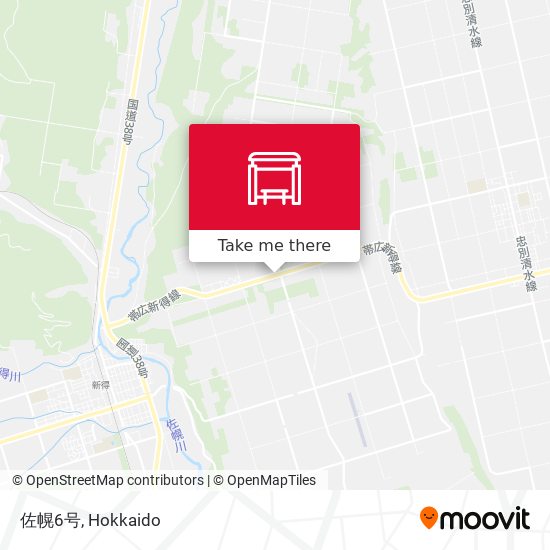 佐幌6号 map