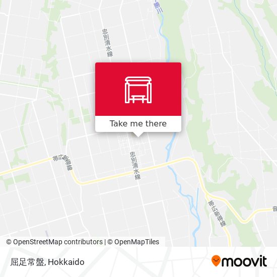屈足常盤 map