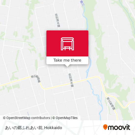 あいの郷ふれあい前 map