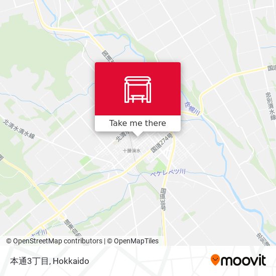 本通3丁目 map