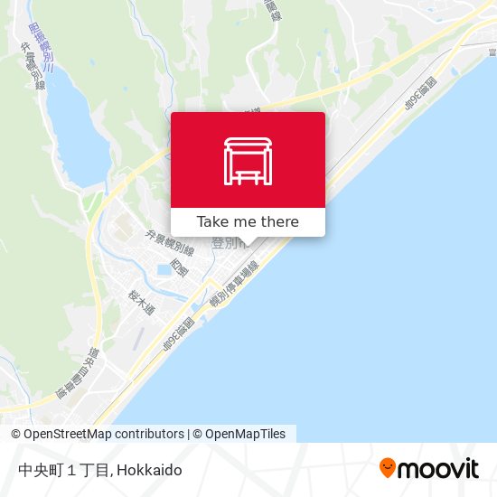 中央町１丁目 map
