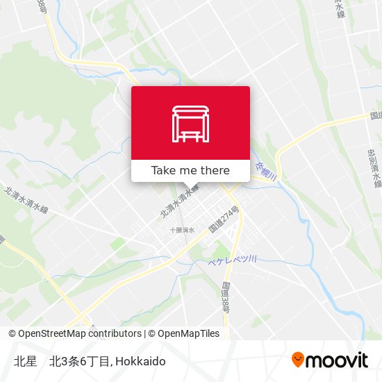 北星　北3条6丁目 map