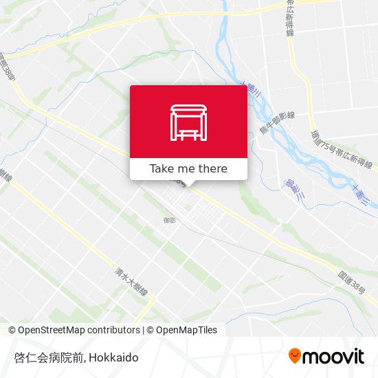 啓仁会病院前 map