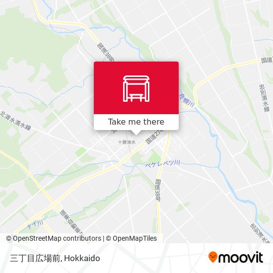 三丁目広場前 map