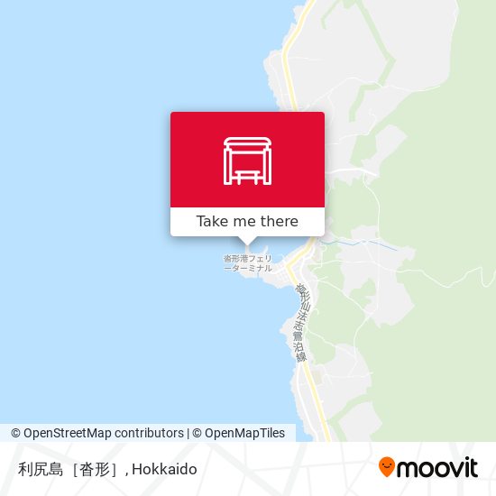 利尻島［沓形］ map