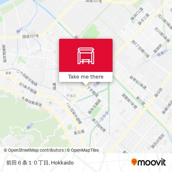 前田６条１０丁目 map