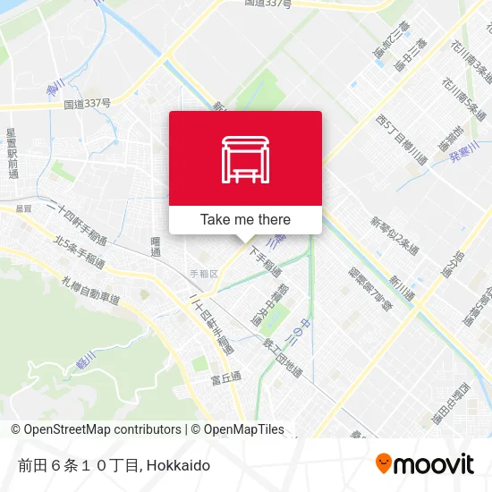 前田６条１０丁目 map