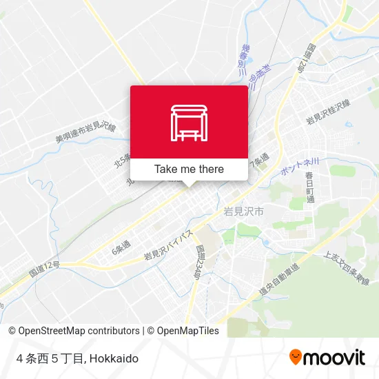 ４条西５丁目 map