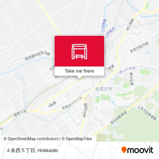 ４条西５丁目 map