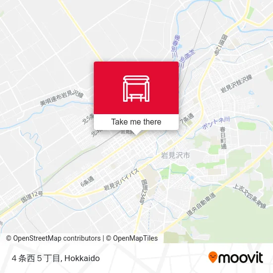 ４条西５丁目 map
