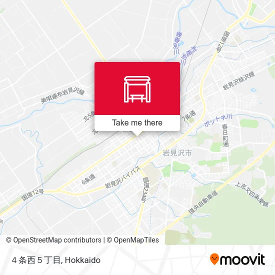 ４条西５丁目 map