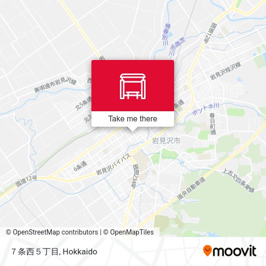 ７条西５丁目 map