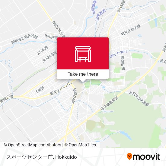 スポーツセンター前 map