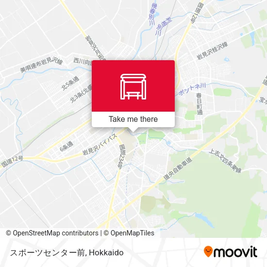 スポーツセンター前 map