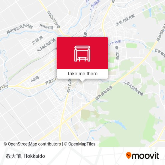 教大前 map