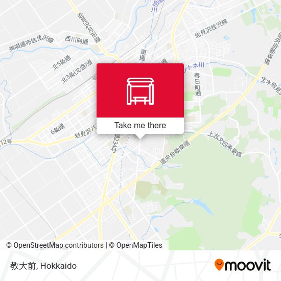 教大前 map