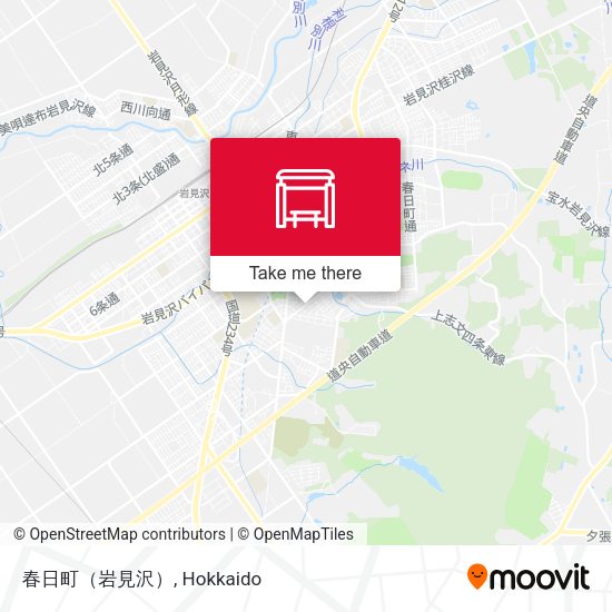 春日町（岩見沢） map